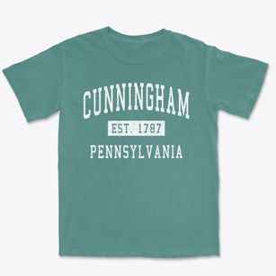 Cunningham Pennsylvania Classic Established Premium Heavyweight T-shirt