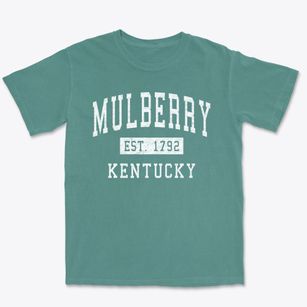 Mulberry Kentucky Classic Established Premium Heavyweight T-shirt