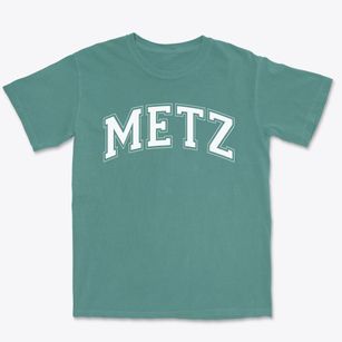 Metz Elementary School Varsity Arch Premium Heavyweight T-shirt