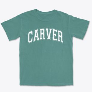 Carver Elementary School Varsity Arch Premium Heavyweight T-shirt