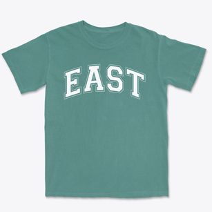 East Junior High School Varsity Arch Premium Heavyweight T-shirt