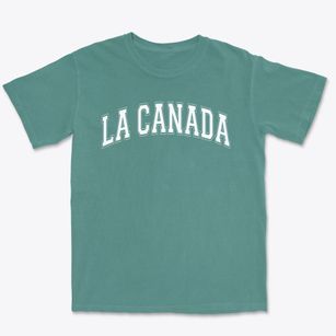 La Canada Elementary School Varsity Arch Premium Heavyweight T-shirt