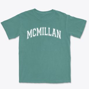 Mcmillan Community School Varsity Arch Premium Heavyweight T-shirt