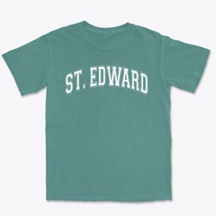 Saint Edward Central Catholic High School Varsity Arch Premium Heavyweight T-shirt