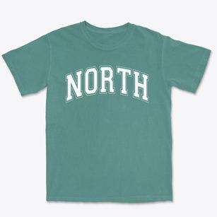 North Elementary School Varsity Arch Premium Heavyweight T-shirt