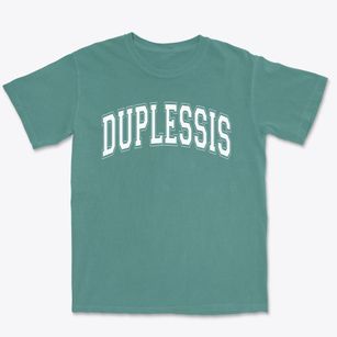 Duplessis Primary School Varsity Arch Premium Heavyweight T-shirt