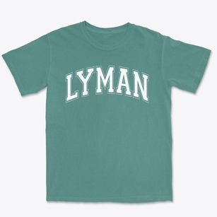 Lyman Elementary School Varsity Arch Premium Heavyweight T-shirt