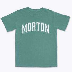 Morton Elementary School Varsity Arch Premium Heavyweight T-shirt