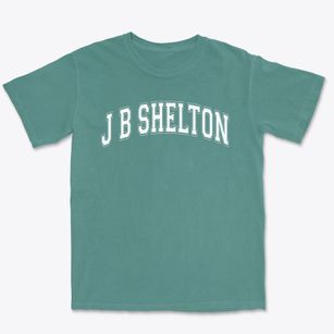J B Shelton Academy Varsity Arch Premium Heavyweight T-shirt