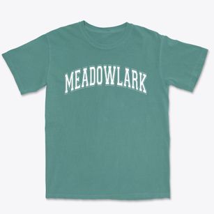 Meadowlark Middle School Varsity Arch Premium Heavyweight T-shirt