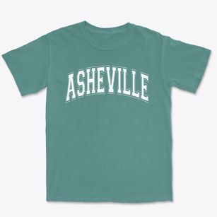 Asheville Middle School Varsity Arch Premium Heavyweight T-shirt