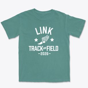 Link Elementary School Track and Field Premium Heavyweight T-shirt