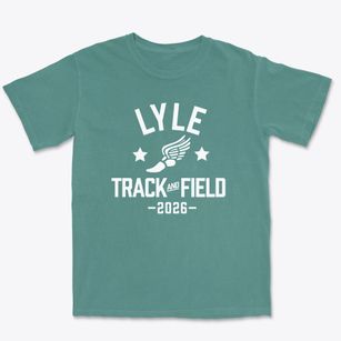 Lyle Elementary School Track and Field Premium Heavyweight T-shirt