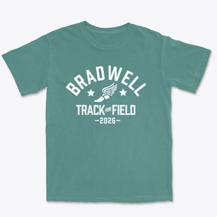 Bradwell School Of Excellence Track and Field Premium Heavyweight T-shirt