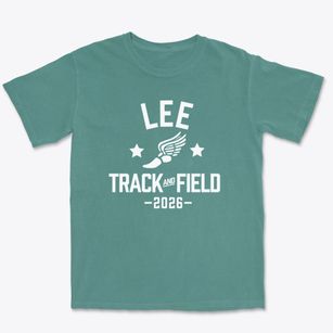 Lee Elementary School Track and Field Premium Heavyweight T-shirt