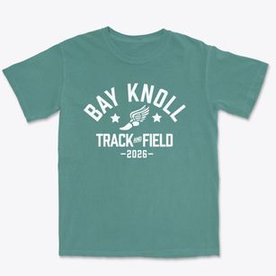 Bay Knoll Adventist School Track and Field Premium Heavyweight T-shirt