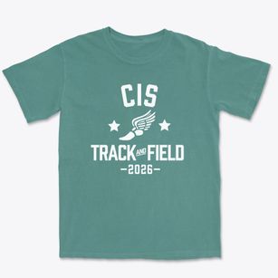 Cis Academy Track and Field Premium Heavyweight T-shirt