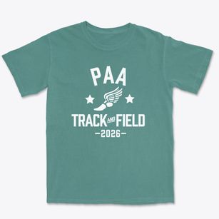 Portland Adventist Academy Track and Field Premium Heavyweight T-shirt