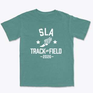 Science Leadership Academy Track and Field Premium Heavyweight T-shirt