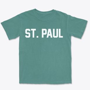 St. Paul Virginia Classic Block Premium Heavyweight T-shirt