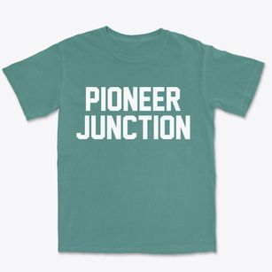 Pioneer Junction Montana Classic Block Premium Heavyweight T-shirt