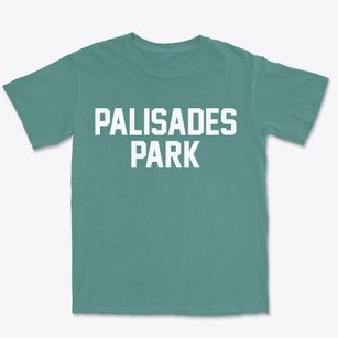 Palisades Park New Jersey Classic Block Premium Heavyweight T-shirt