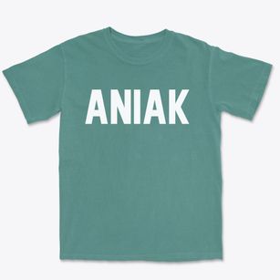 Aniak Alaska Classic Block Premium Heavyweight T-shirt