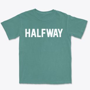 Halfway Oregon Classic Block Premium Heavyweight T-shirt