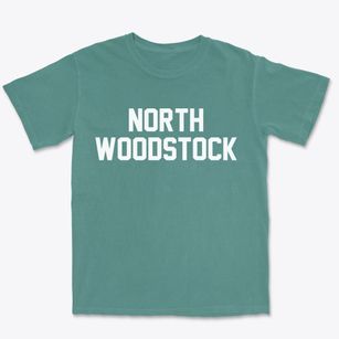 North Woodstock New Hampshire Classic Block Premium Heavyweight T-shirt