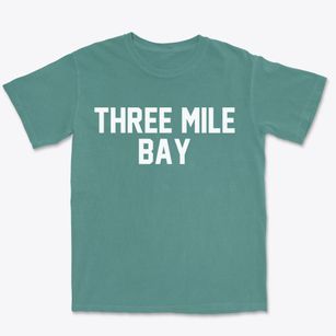 Three Mile Bay New York Classic Block Premium Heavyweight T-shirt
