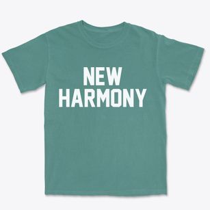 New Harmony Utah Classic Block Premium Heavyweight T-shirt