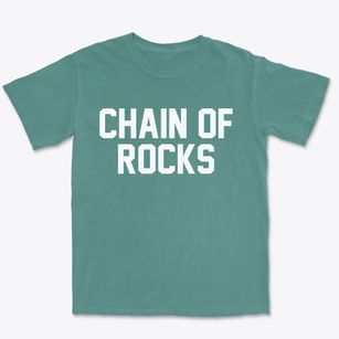 Chain Of Rocks Missouri Classic Block Premium Heavyweight T-shirt
