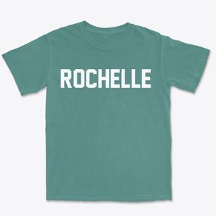 Rochelle Illinois Classic Block Premium Heavyweight T-shirt
