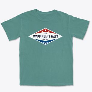 Wappingers Falls New York Diamond Star Premium Heavyweight T-shirt
