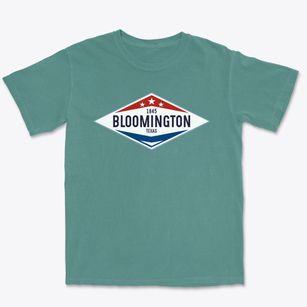 Bloomington Texas Diamond Star Premium Heavyweight T-shirt