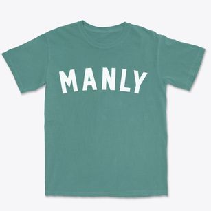 Manly Iowa Classic Curve Premium Heavyweight T-shirt
