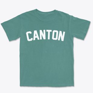 Canton Massachusetts Classic Curve Premium Heavyweight T-shirt