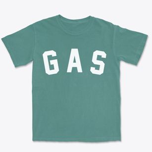 Gas Kansas Classic Curve Premium Heavyweight T-shirt