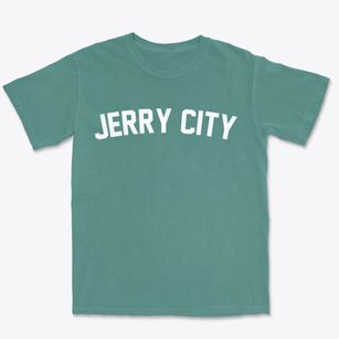 Jerry City Ohio Classic Curve Premium Heavyweight T-shirt