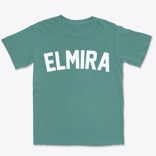 Elmira Missouri Classic Curve Premium Heavyweight T-shirt