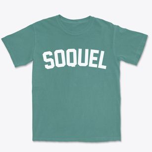 Soquel California Classic Curve Premium Heavyweight T-shirt