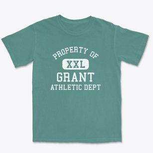 Grant Wisconsin Athletic Dept Premium Heavyweight T-shirt