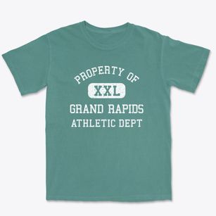 Grand Rapids Ohio Athletic Dept Premium Heavyweight T-shirt