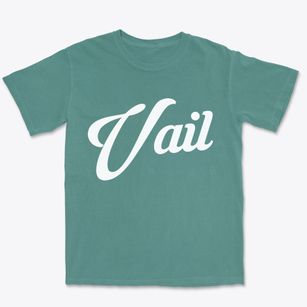 Vail Colorado Vintage Team Premium Heavyweight T-shirt