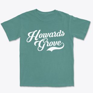 Howards Grove Wisconsin Vintage Team Premium Heavyweight T-shirt