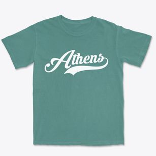 Athens Georgia Vintage Team Premium Heavyweight T-shirt