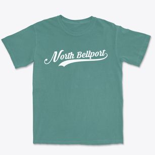 North Bellport New York Vintage Team Premium Heavyweight T-shirt