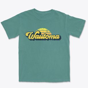 Wautoma Wisconsin Sublime Sunset Premium Heavyweight T-shirt