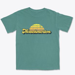 Throckmorton Texas Sublime Sunset Premium Heavyweight T-shirt