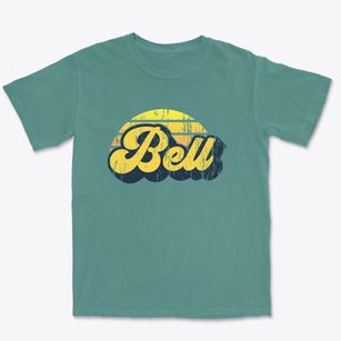 Bell Oklahoma Sublime Sunset Premium Heavyweight T-shirt